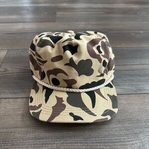 Undercover Tribal Duck Camoflauge Vintage Roped Strap Back Hat CAMO Kath